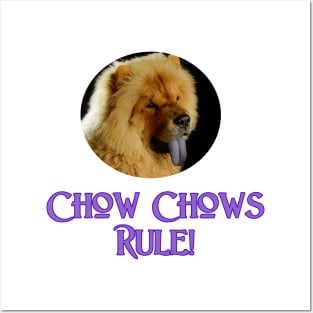 Chow Chows Rule! Posters and Art